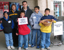 A group of volunteers